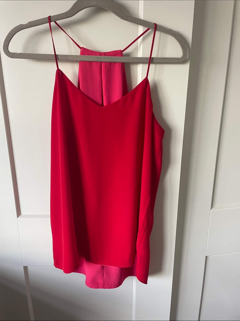 Women’s Fuchsia Spaghetti Strap Cami Top